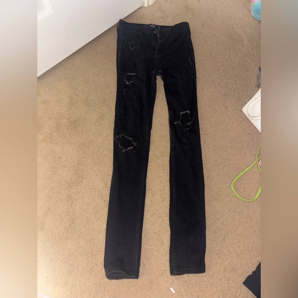 Hollister Women's Black Skinny Jeans